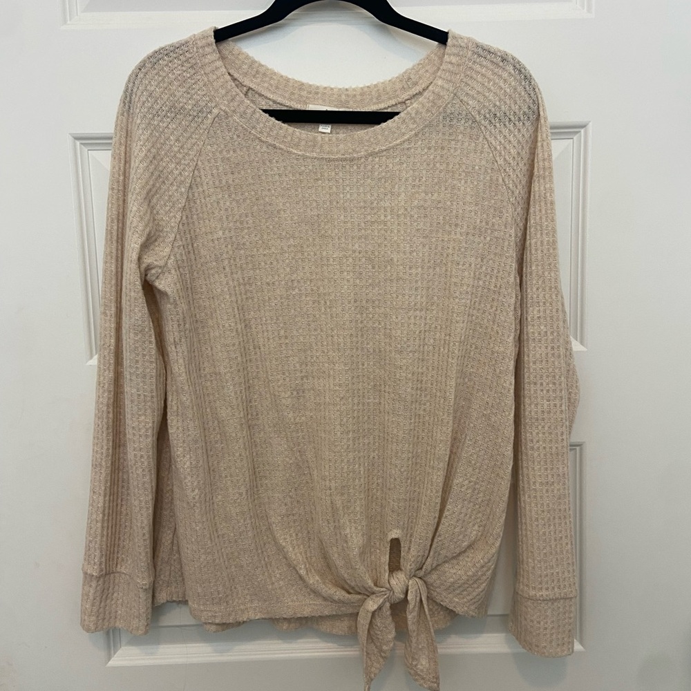 Nine Britton Cream Knit Sweater - Picture 1 of 3